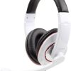 gembird Headset STEREO MHS 001GW glänzend Klinke weiß