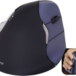 Evoluent Maus VerticalMouse 4 Rechts Drahtlos black/silver retail