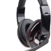 gembird Headset stereo schwarz/rot USB