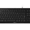 CHERRY TAS STREAM KEYBOARD TKL Corded CH-Layout schwarz