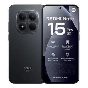 Xiaomi Redmi Note 15 Pro 256GB DS Black 6.7 EU 5G (8GB) Android