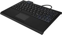 KeySonic KSK-3210ELU (DE) Tastatur Haus USB QWERTZ Deutsch Schwarz